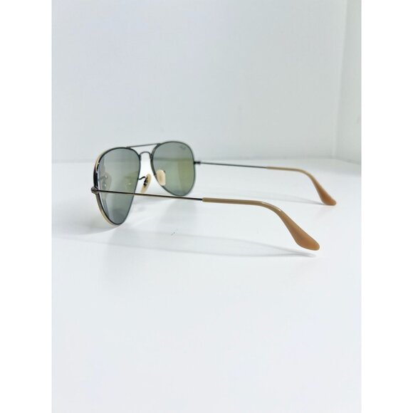 NWT! Ray-Ban Gunmetal Mirrored Blue/Purple Frames RB 3025 - Picture 3 of 8